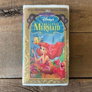 Walt Disney Masterpiece Collection, The Original Little Mermaid VHS Tape